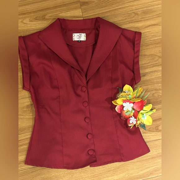 Banned Vintage Repro Top - Picture 1 of 2